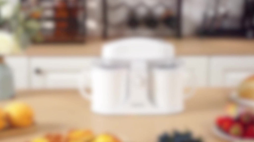Ice Cream Maker Machine Dual Cup Self-Freezing ¨C Make 2 Flavors Homemade Ice Cream Sorbet Frozen Yogurt at Once, Fast 10-Min Churning, Easy Clean Removable Bowl, Compact Countertop Design