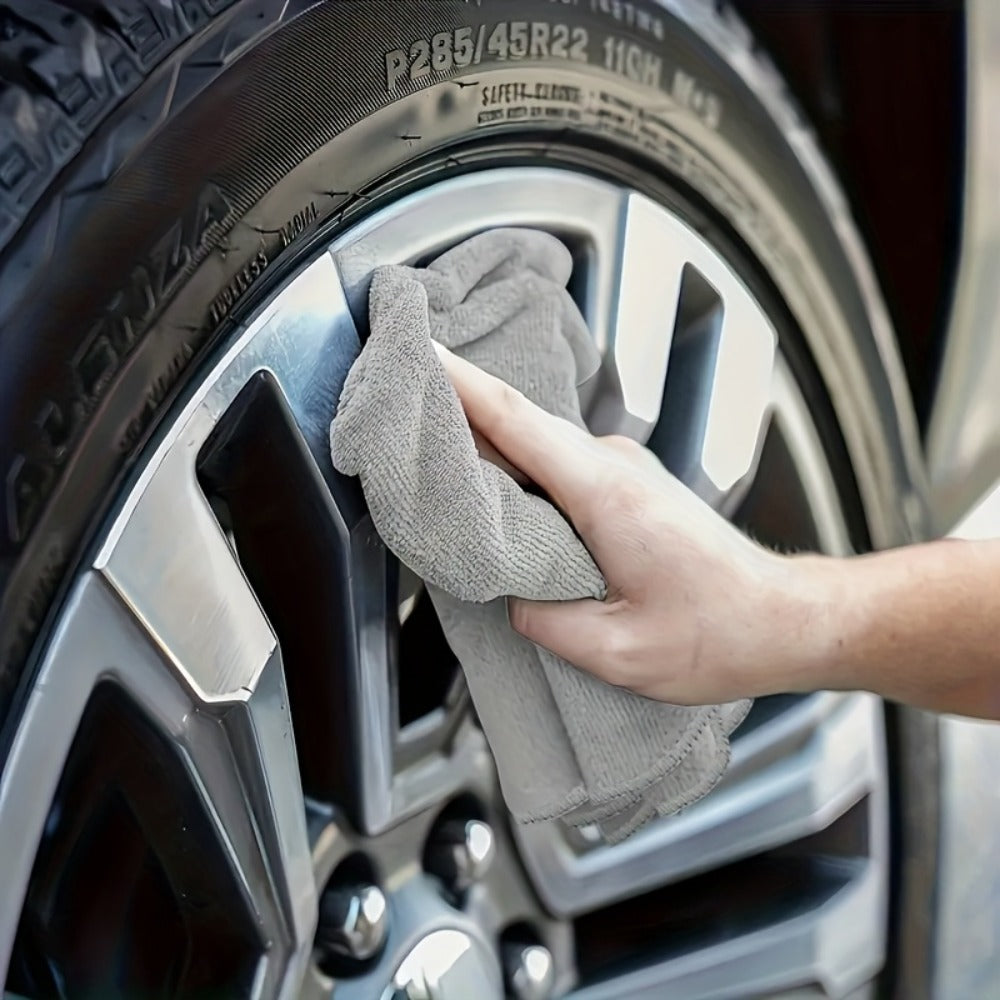 Microfiber Cleaning Cloths 110 Pack ¨C Bulk Household Car Towels, Absorbent Non-Shedding Lint-Free Rags for Kitchen, Auto, Home Deep Cleaning