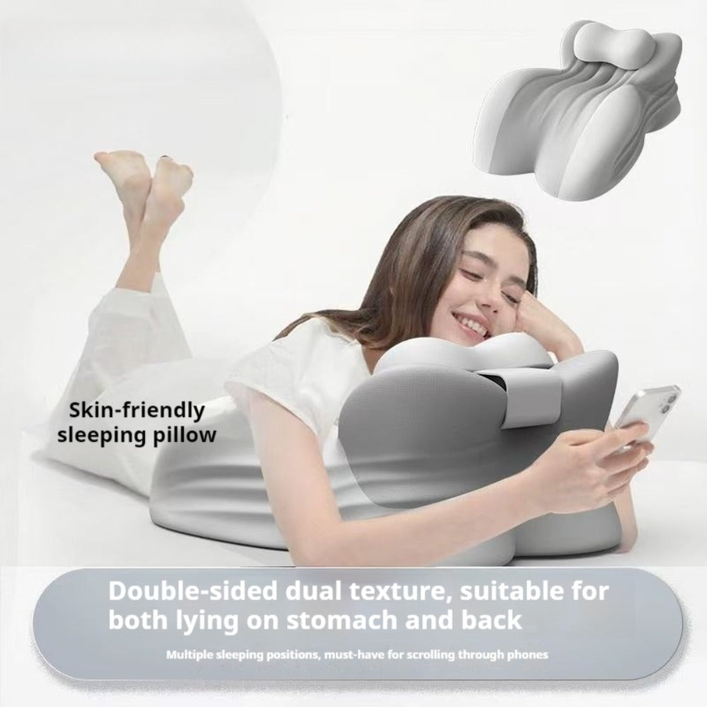 Wedge Pillow Memory Foam ¨C Ergonomic Cervical & Lumbar Support for Stomach, Side & Back Sleepers | Breathable Removable Washable Cover, Multi-Use for Sleep, Office & Reading, Great Gift for Couples