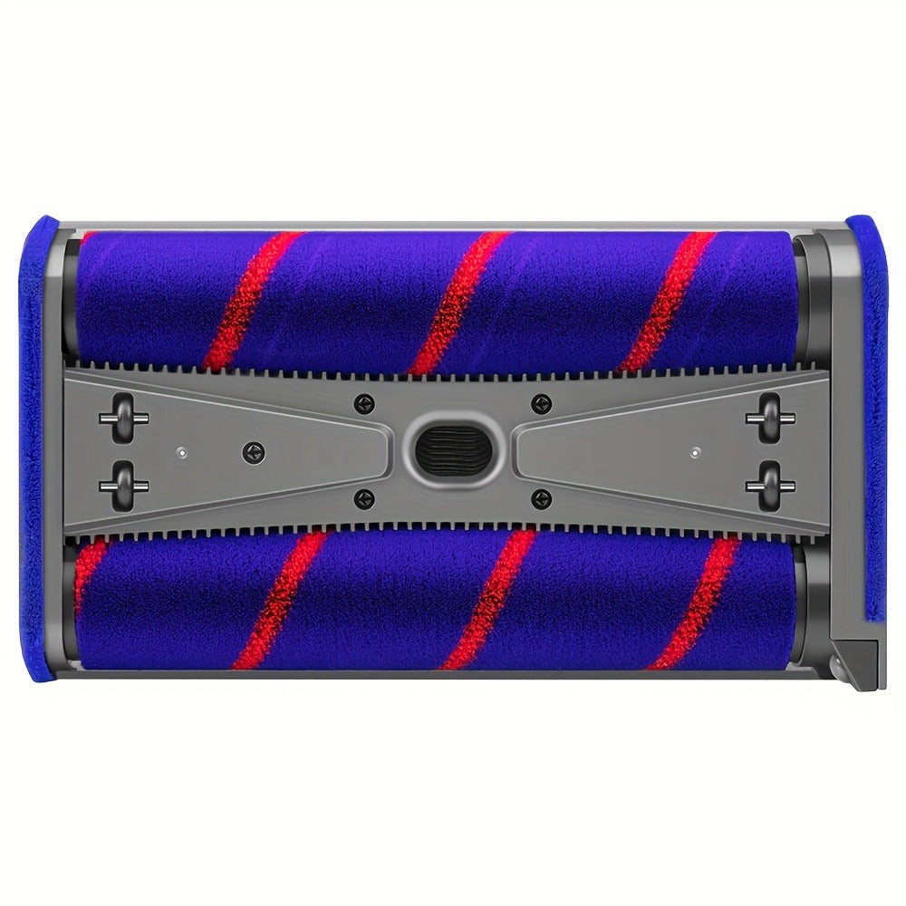 Dyson Replacement Brush Head Double Roller Compatible with V7 V8 V10 V11 V15 360¡ã Swivel Hard Floor Vacuum Cleaner Attachment