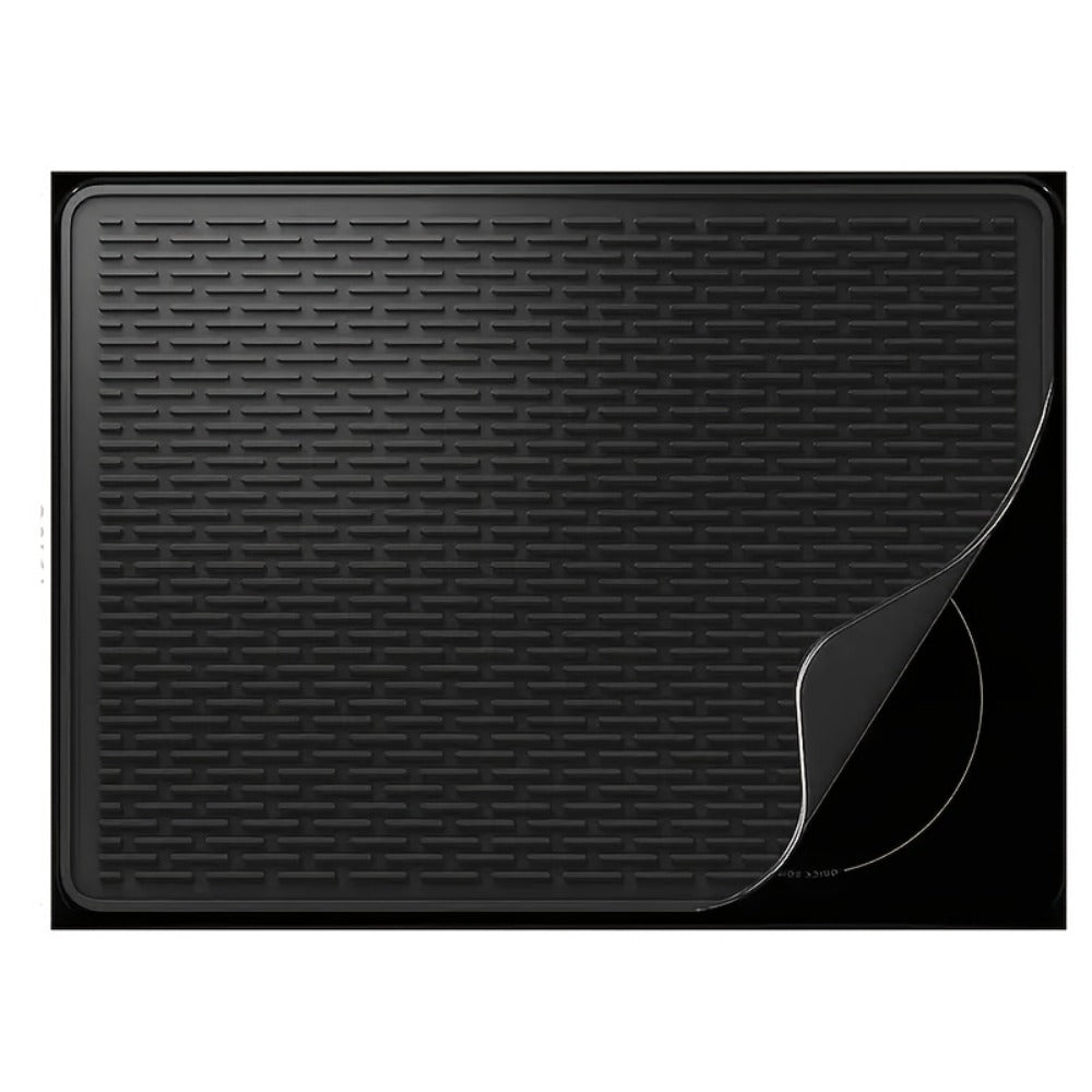 Silicone Stove Top Cover Mat ¨C Heat-Resistant 28x20 Inch Cooktop Protector & Dish Drying Mat for Gas & Electric Stoves ¨C Scratch-Resistant Kitchen Counter Guard ¨C 1 or 2 Pack with Magnetic Rack Option