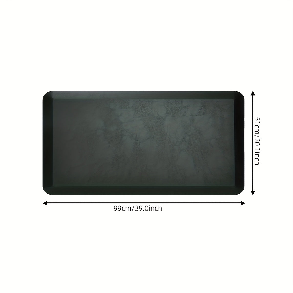 Anti-Fatigue Kitchen Mat 3/4 Inch Thick Non-Slip Foam Cushion Standing Desk Mat for Kitchen Office Laundry