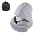 Travel Neck Pillow U-Shaped Memory Foam Cervical Support Pillow for Airplane, Car & Hotel ¨C Portable & Ergonomic