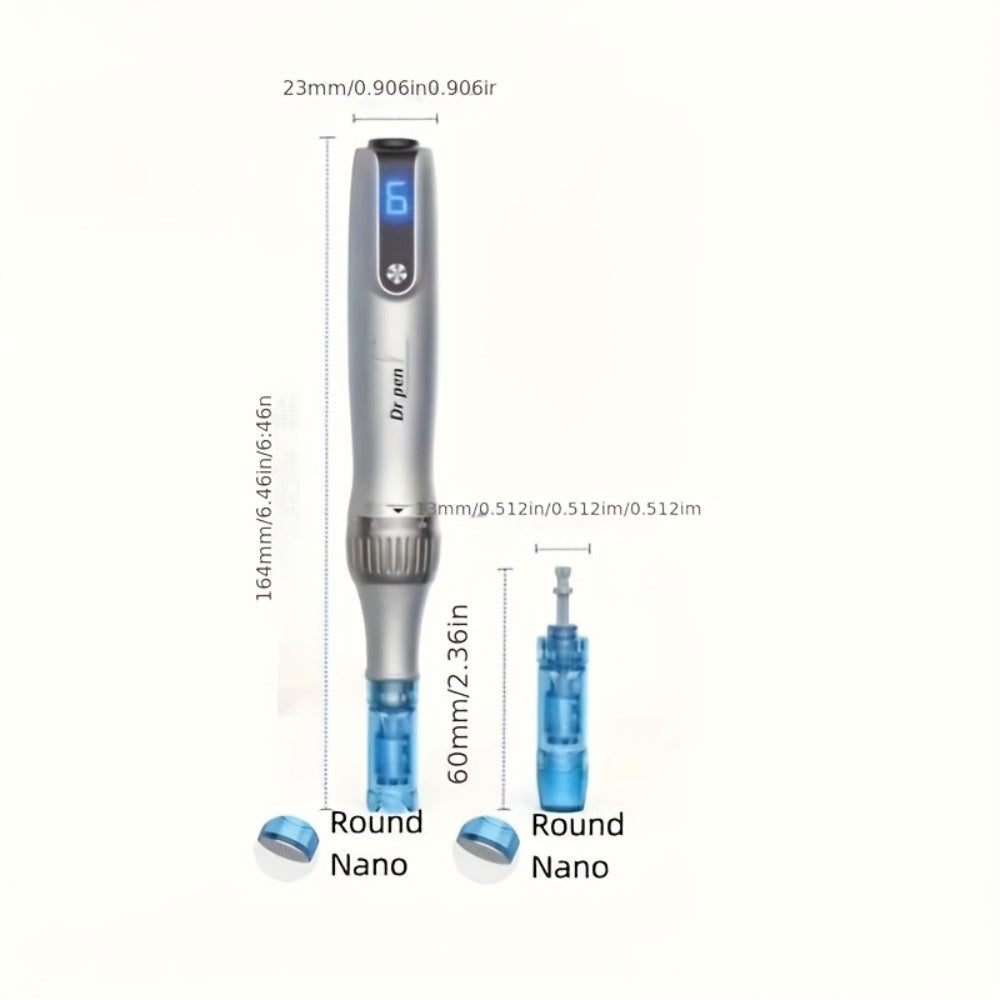 Dr. Pen M8S Microneedling Pen with 25Pcs Nano Cartridges