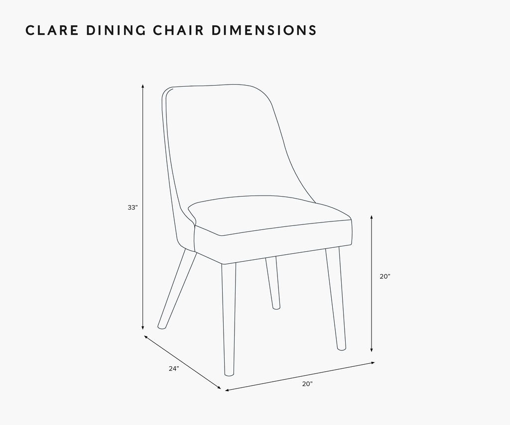 Clare Dining Chair - Garden Party Blue