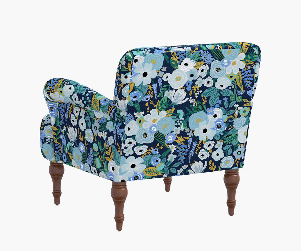 Bristol Armchair - Garden Party Blue