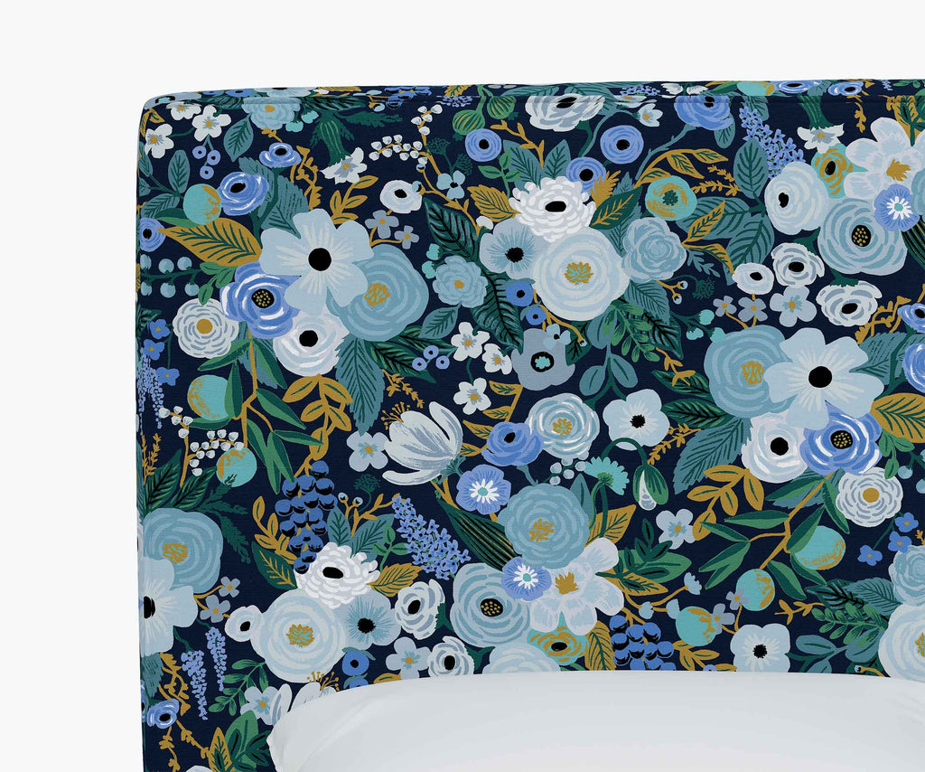 Elly Headboard - Garden Party Blue