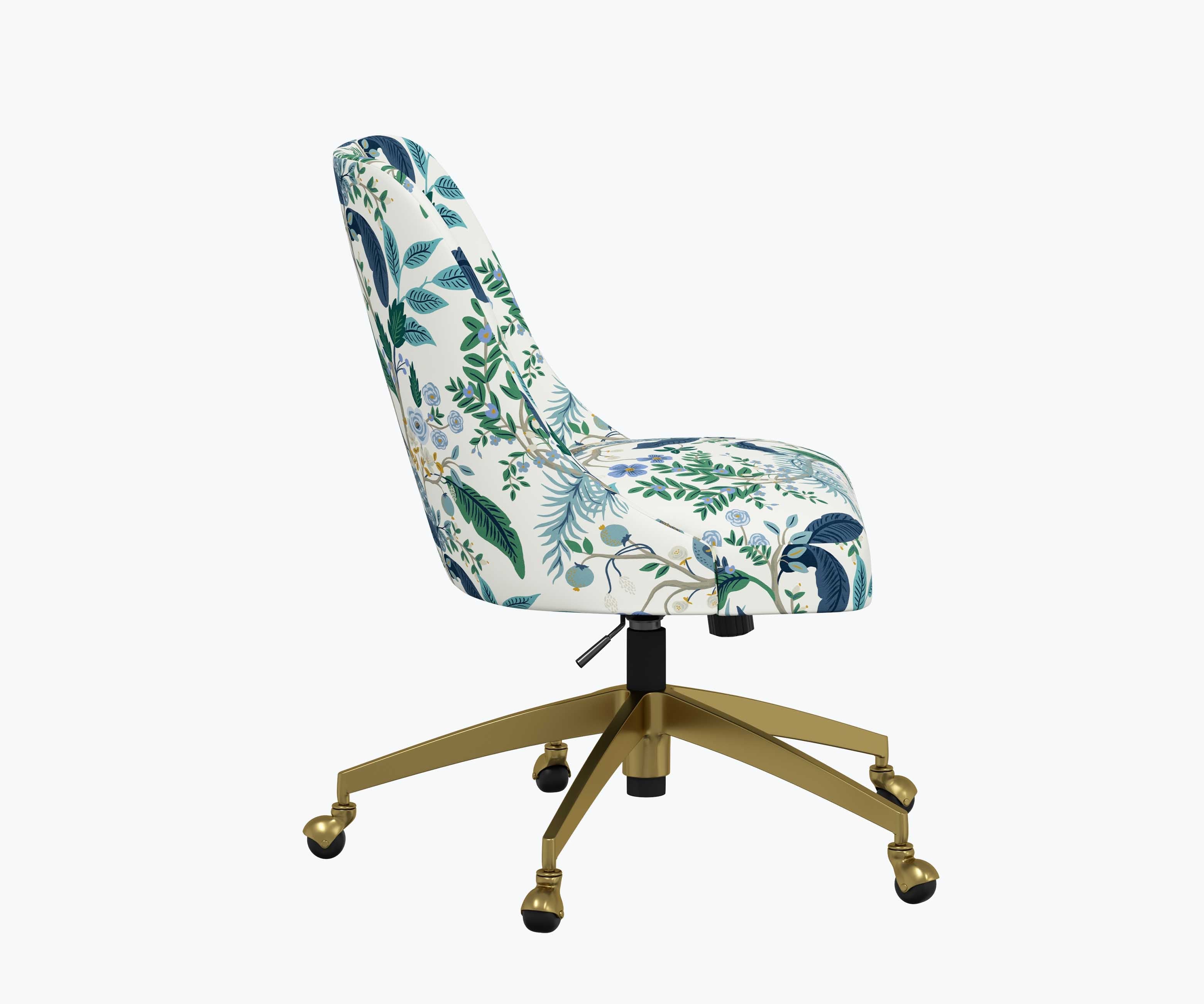 Oxford Desk Chair - Peacock