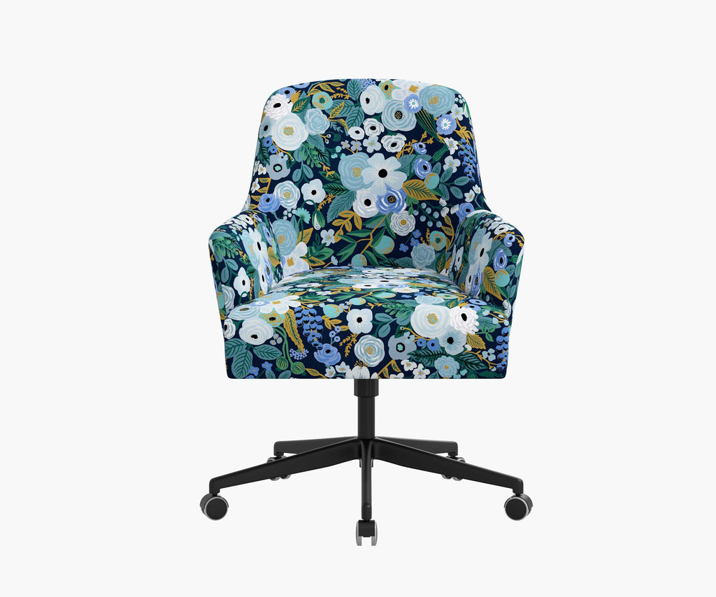 Cambridge Desk Chair - Garden Party Blue