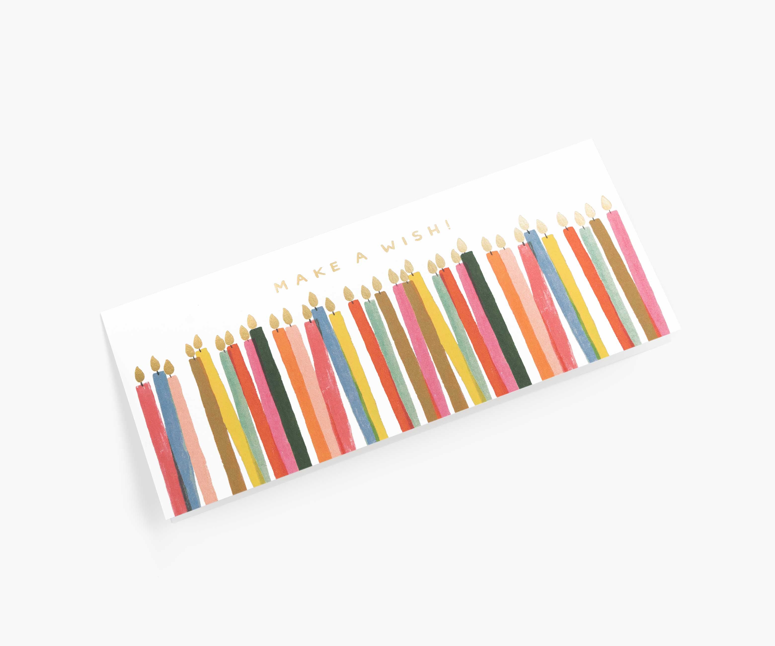 Make A Wish Candles Money Holder Birthday Card - Single Card