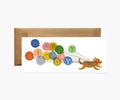 Birthday Balloon Money Holder Birthday Card - Single Card