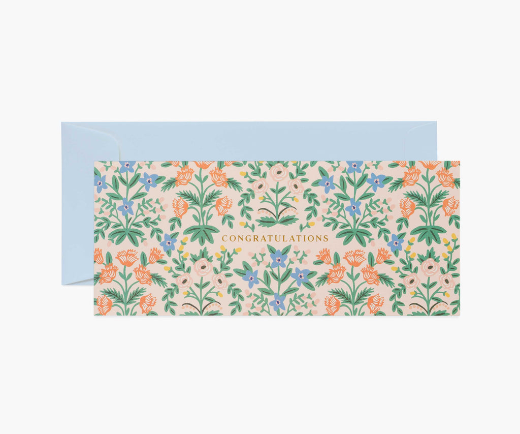 Pastel Lottie Money Holder Congrats Card - Single Card