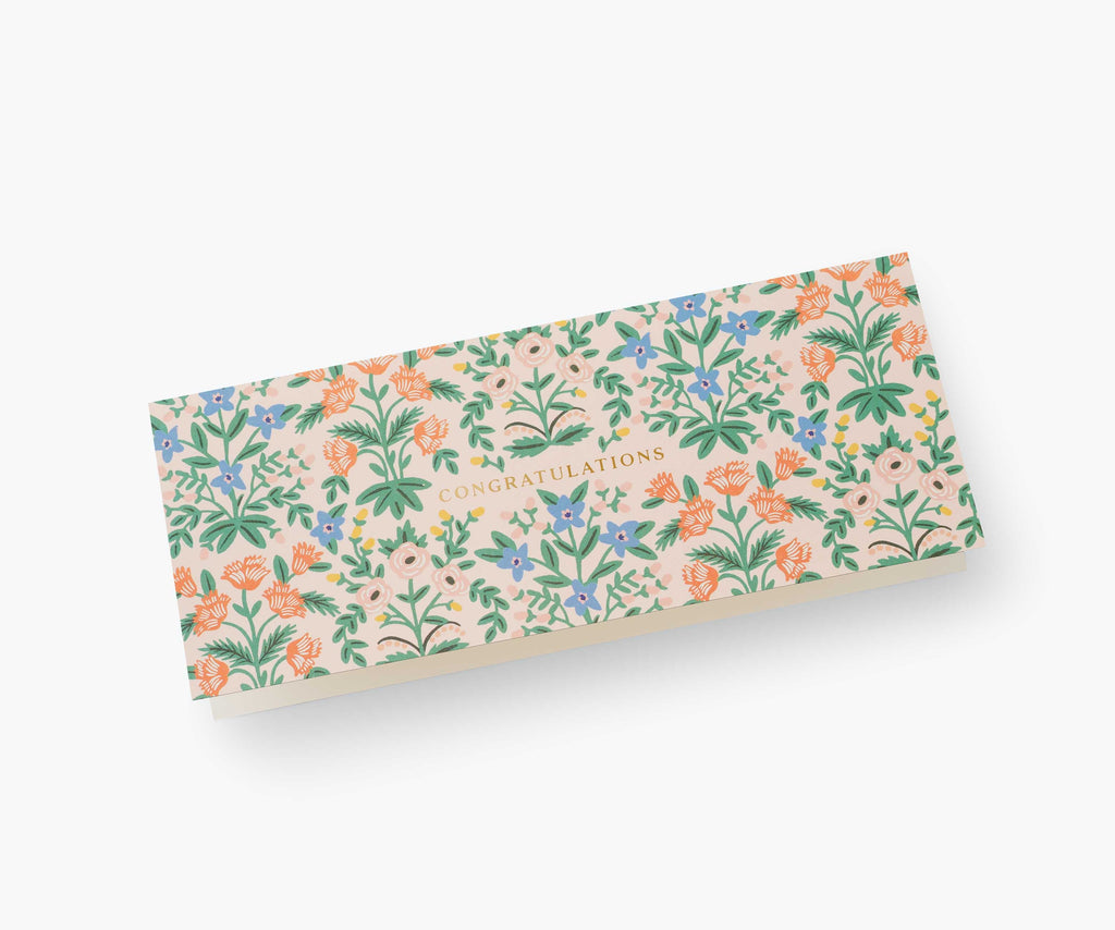 Pastel Lottie Money Holder Congrats Card - Single Card