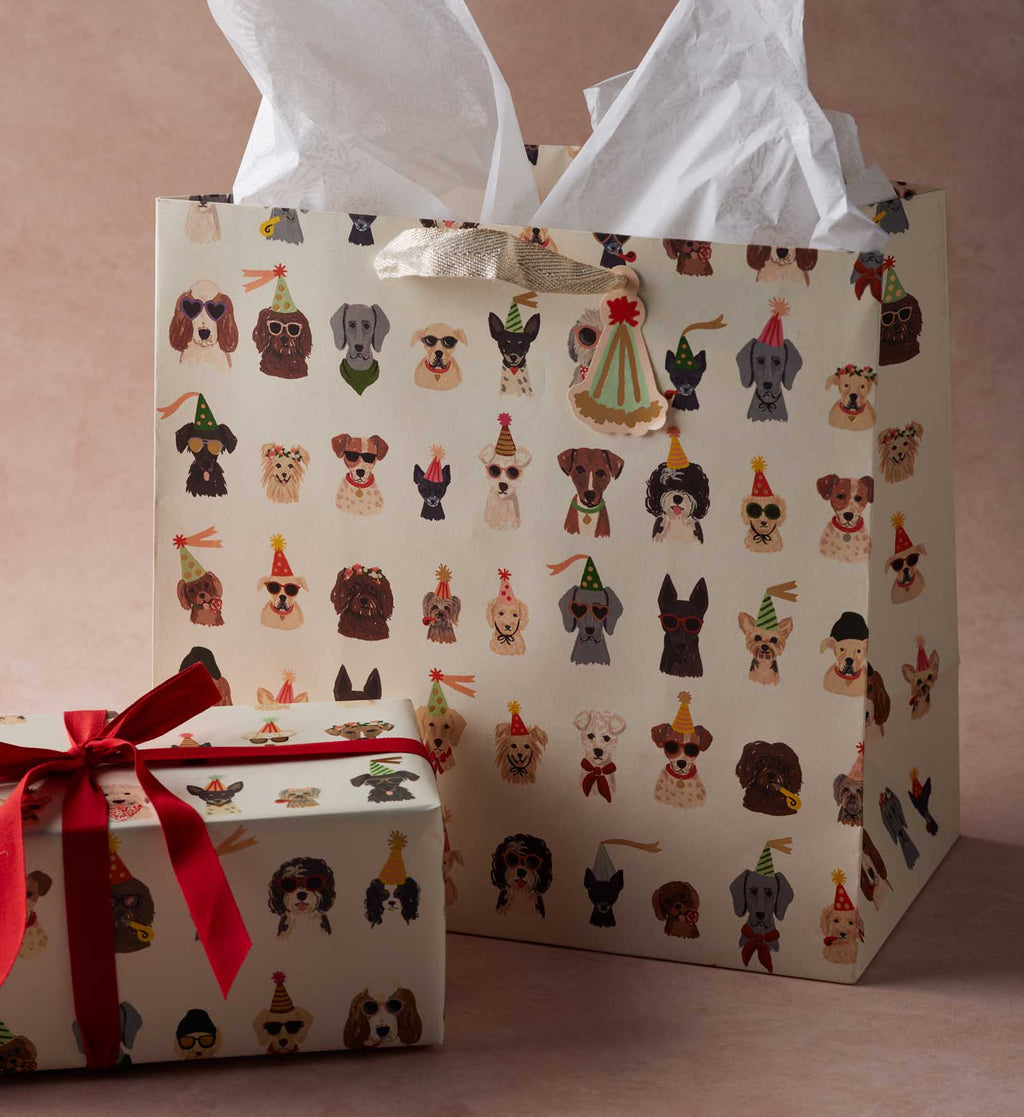Party Dogs Large Gift Bag
