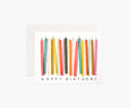 Birthday Candles Birthday Cards - Boxed Set