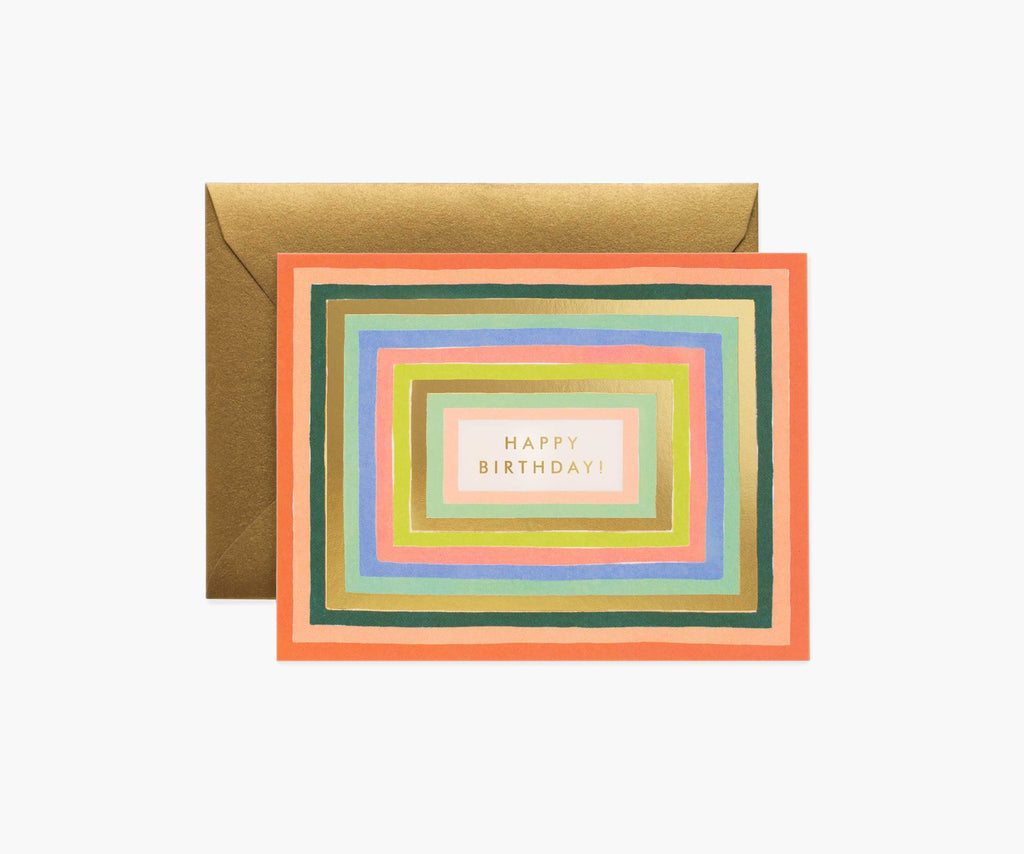 Disco Birthday Card - Single Card