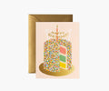 Layer Cake Birthday Card - Single Card