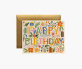 Fiesta Birthday Card - Single Card