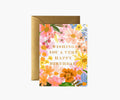 Marguerite Birthday Card - Single Card