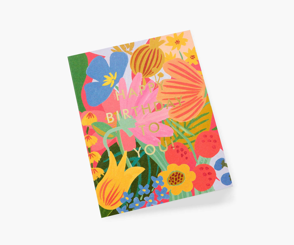 Sicily Birthday Card - Single Card