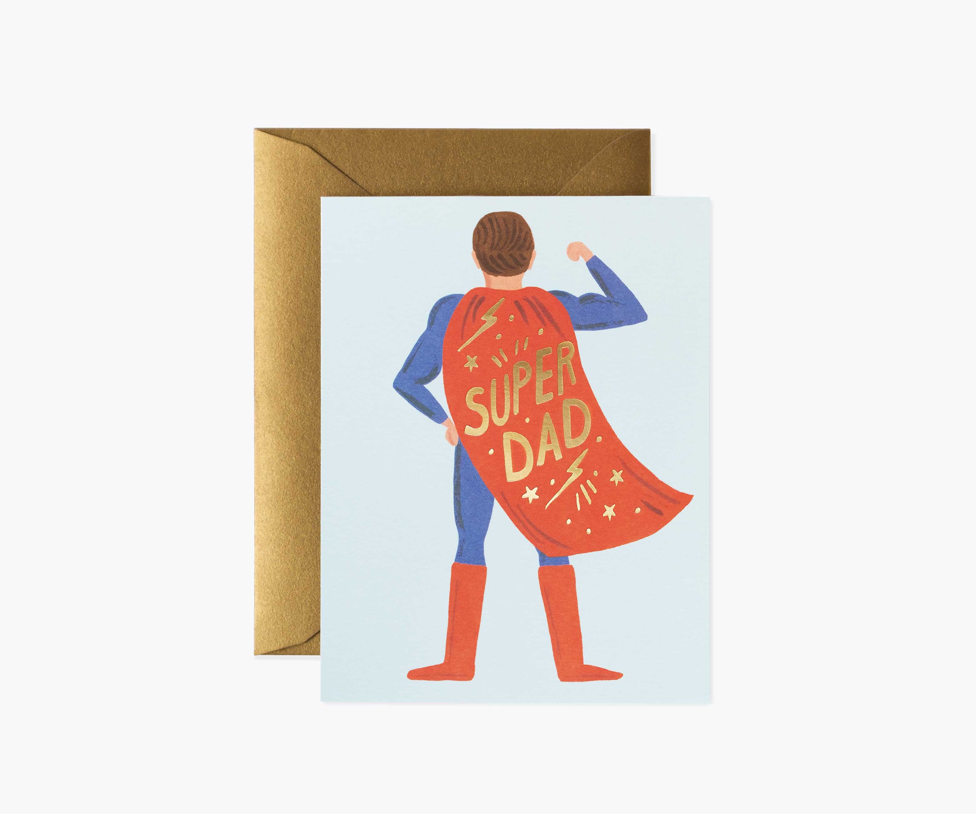 Super Dad Father's Day Card - Single Card