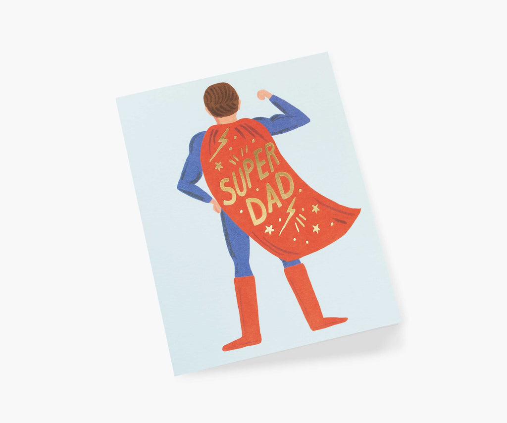 Super Dad Father's Day Card - Single Card