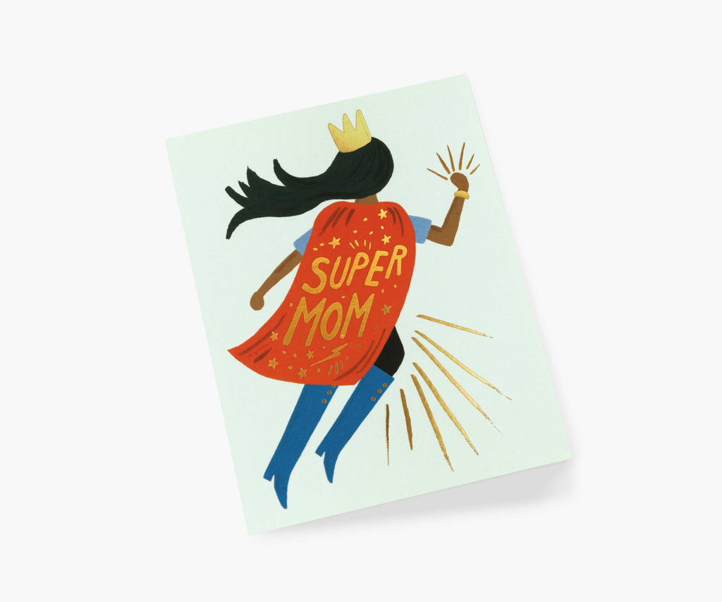 Soaring Super Mom Mother's Day Card - Single Card