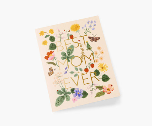 Best Mom Ever Mother's Day Card - Single Card