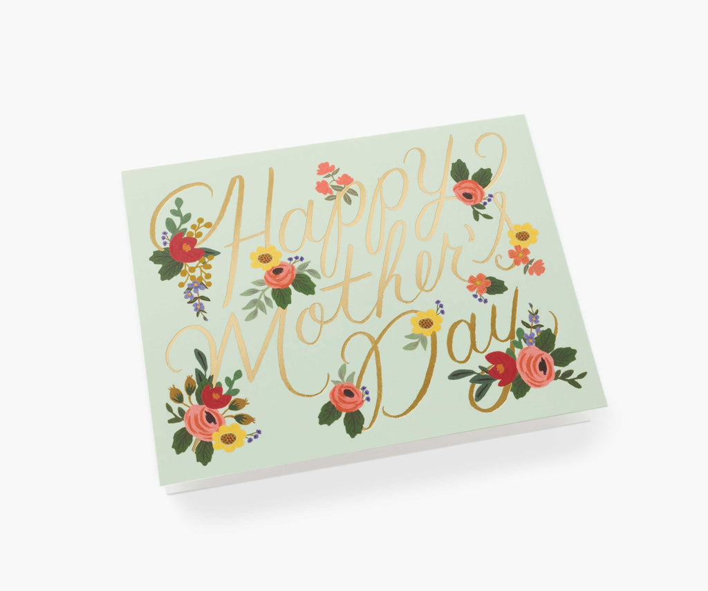 Rosa Mother's Day Card - Single Card