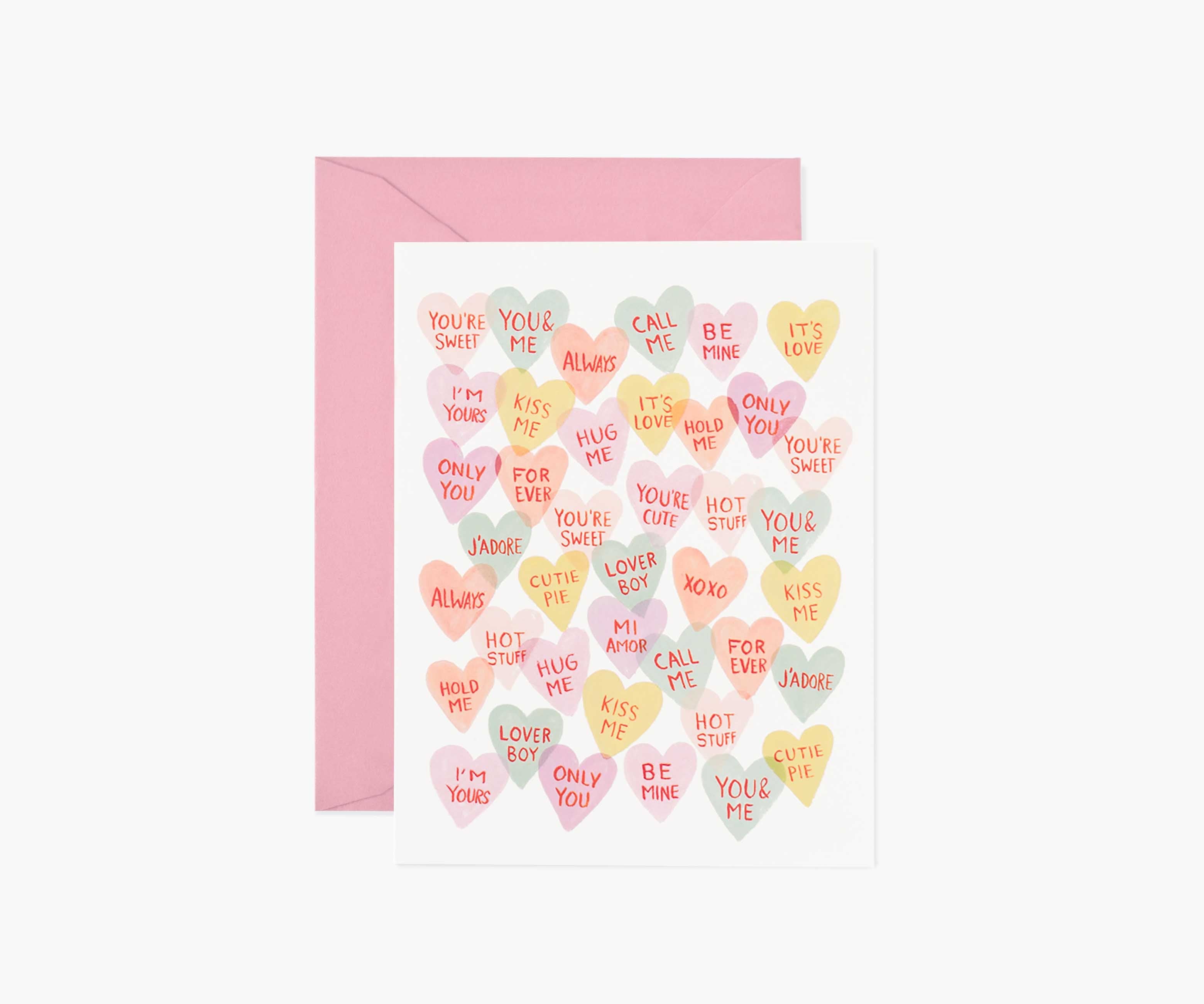 Valentine Sweetheart Valentine's Day Card - Single Card