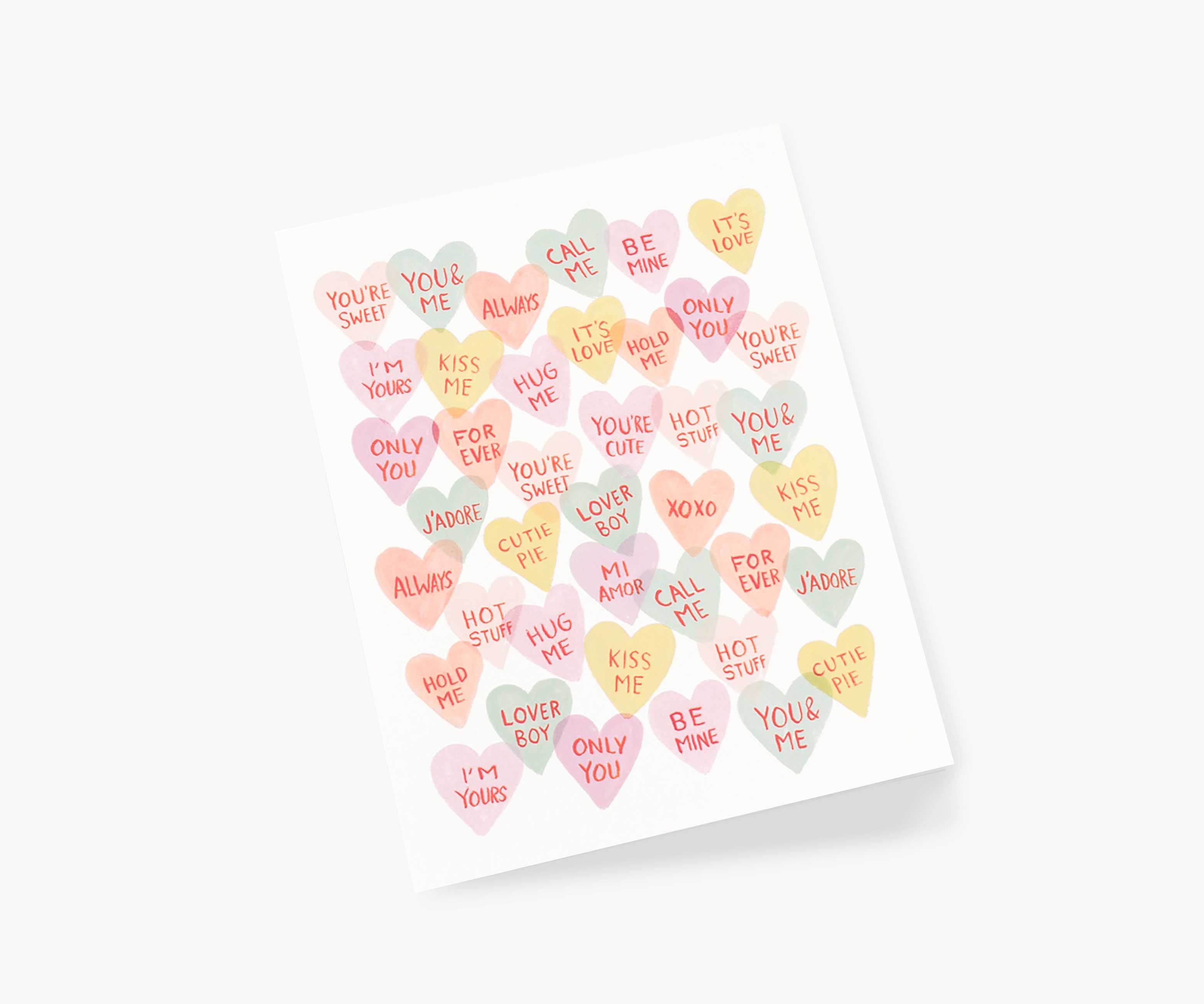 Valentine Sweetheart Valentine's Day Card - Single Card