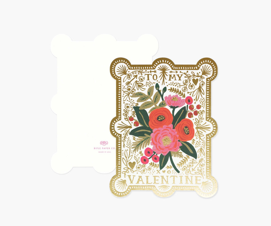 Vintage Valentine Valentine's Day Card - Single Card