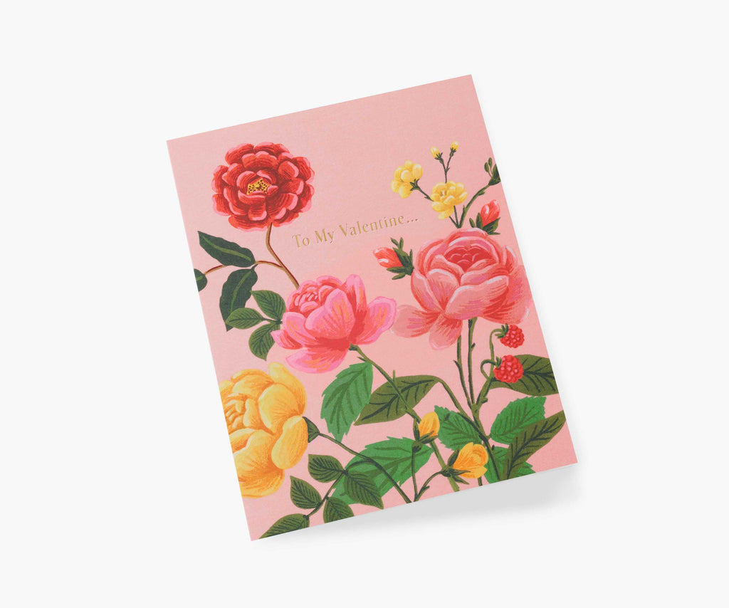 To My Valentine Valentine's Day Card - Single Card