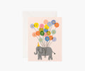 Welcome Elephant Baby Card - Single Card