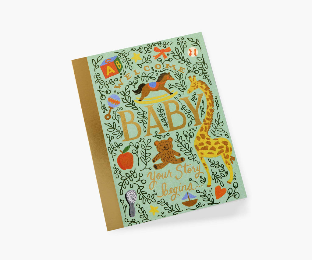 Storybook Baby Card - Single Card