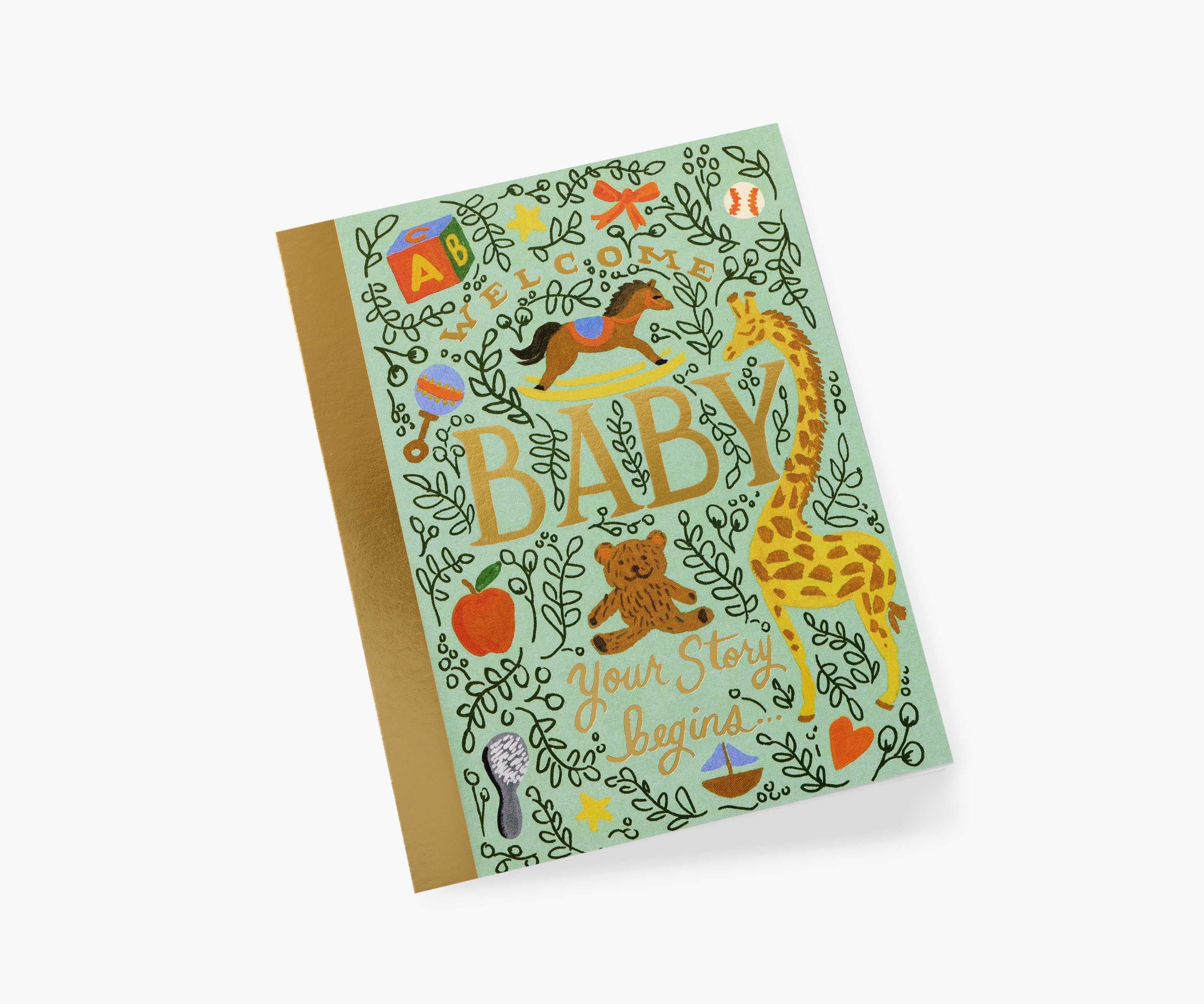 Storybook Baby Card - Single Card