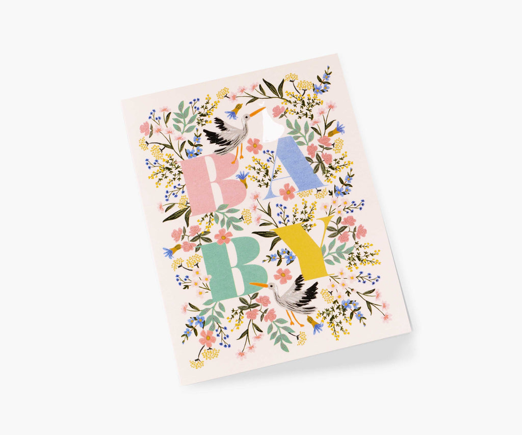 Mayfair Baby Card - Single Card