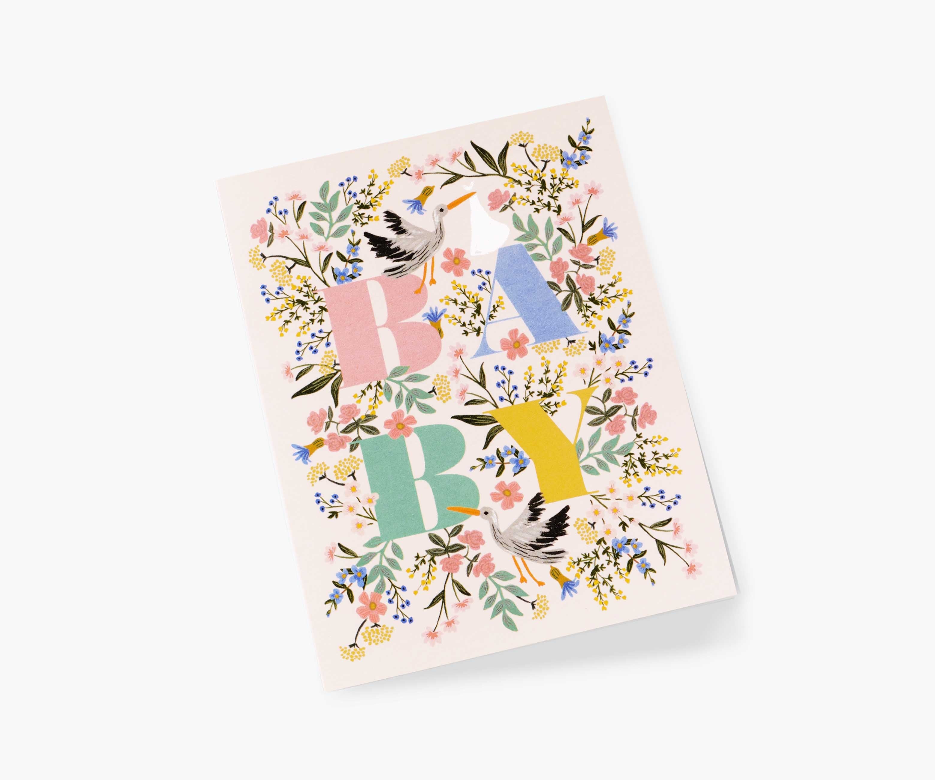 Mayfair Baby Card - Single Card