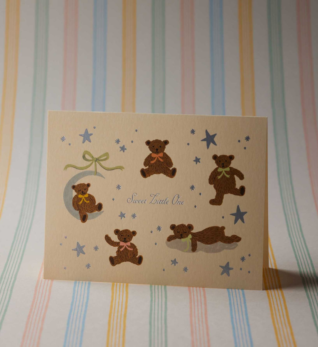 Sweet Little One Baby Card - Single Card