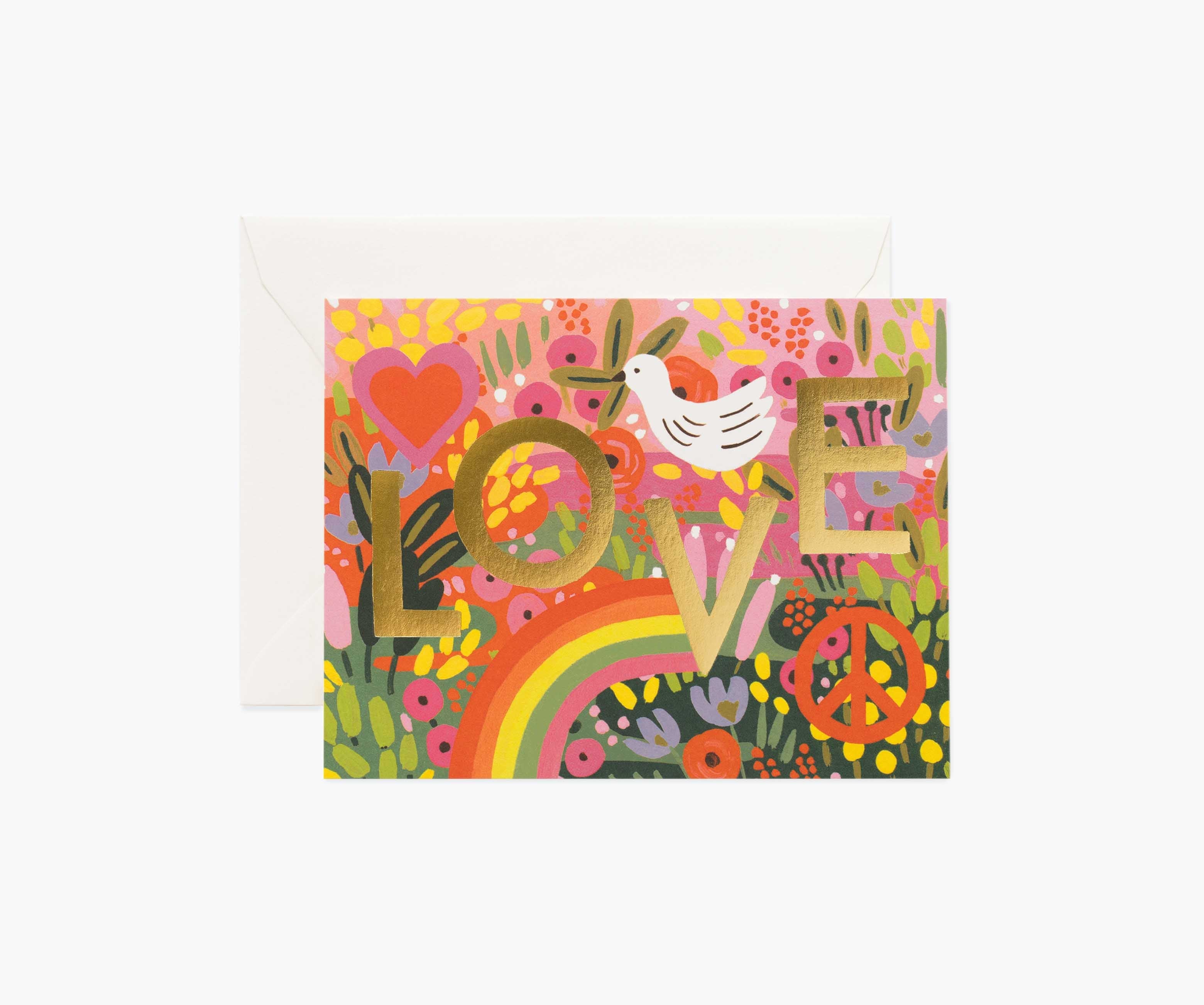 All You Need Is Love Love & Friendship Card - Single Card