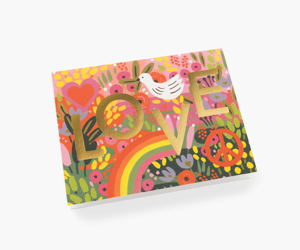 All You Need Is Love Love & Friendship Card - Single Card