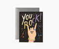 You Rock Love & Friendship Card - Single Card
