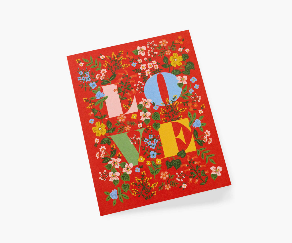 Mayfair Love Love & Friendship Card - Single Card