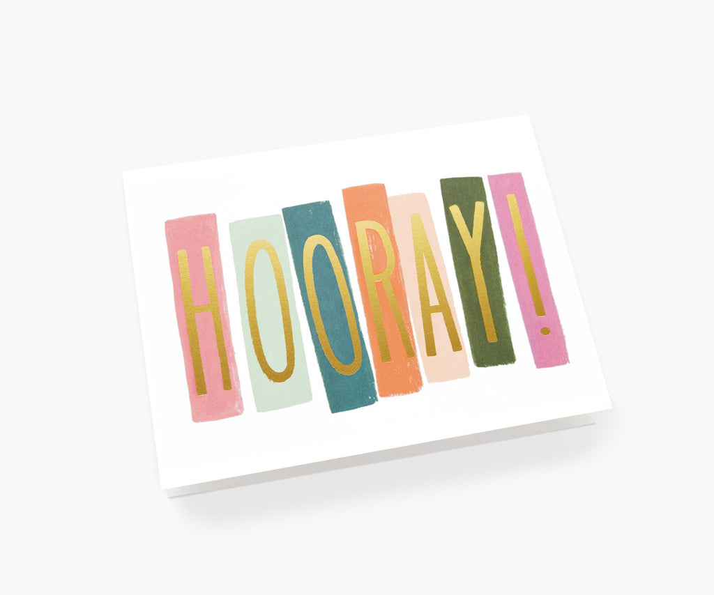 Hooray! Congrats Card - Single Card