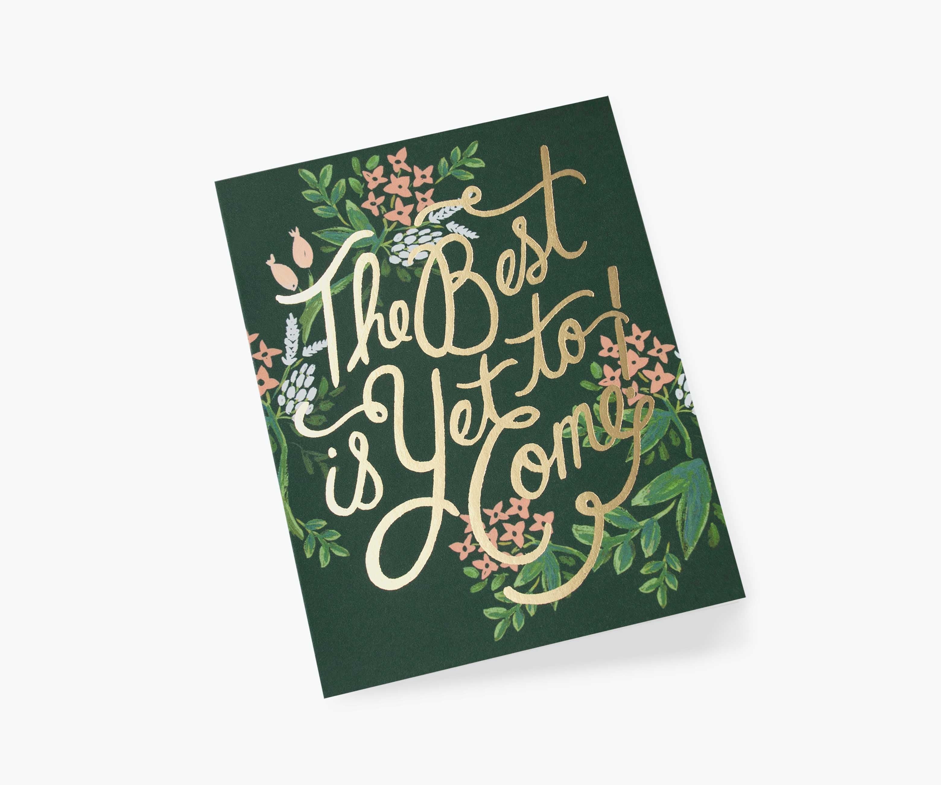 The Best Is Yet To Come Encouragement Card - Single Card