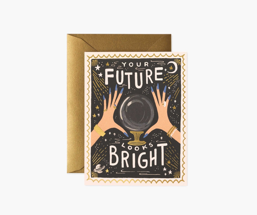 Your Future Looks Bright Encouragement Card - Single Card