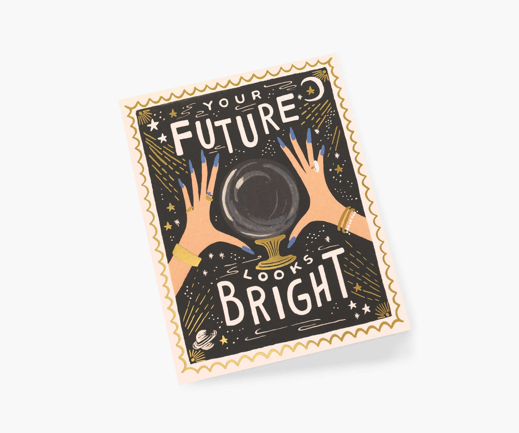 Your Future Looks Bright Encouragement Card - Single Card