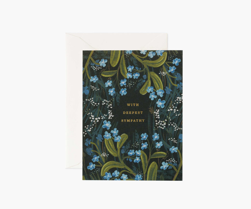Sympathy Bouquet Sympathy Card - Single Card