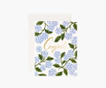 Hydrangea Congrats Card - Single Card