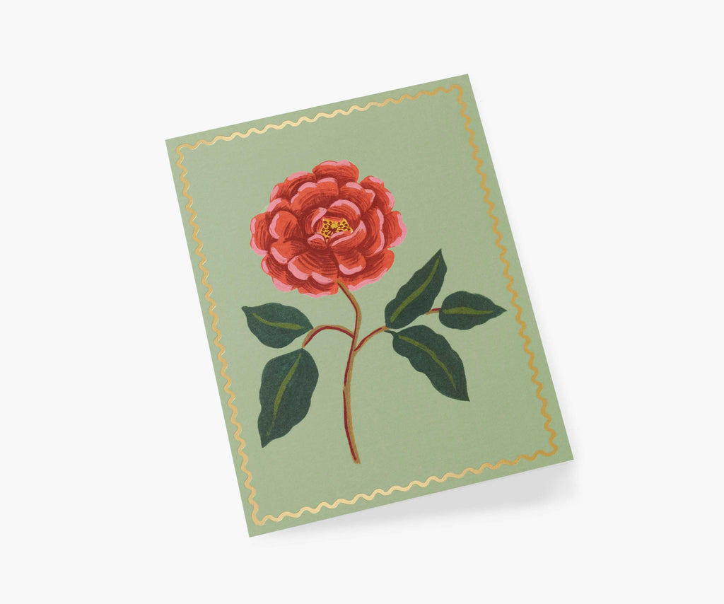 Scarlet Rose Everyday Card - Single Card